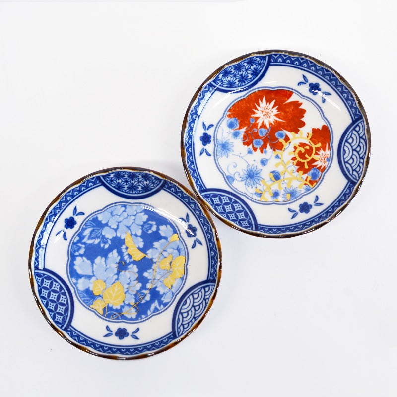 古染金彩3.5寸皿 祥瑞|和食器通販|織部 Online Store【公式】 古染金彩3.5寸皿 祥瑞|和食器通販|織部 Online Store【公式】