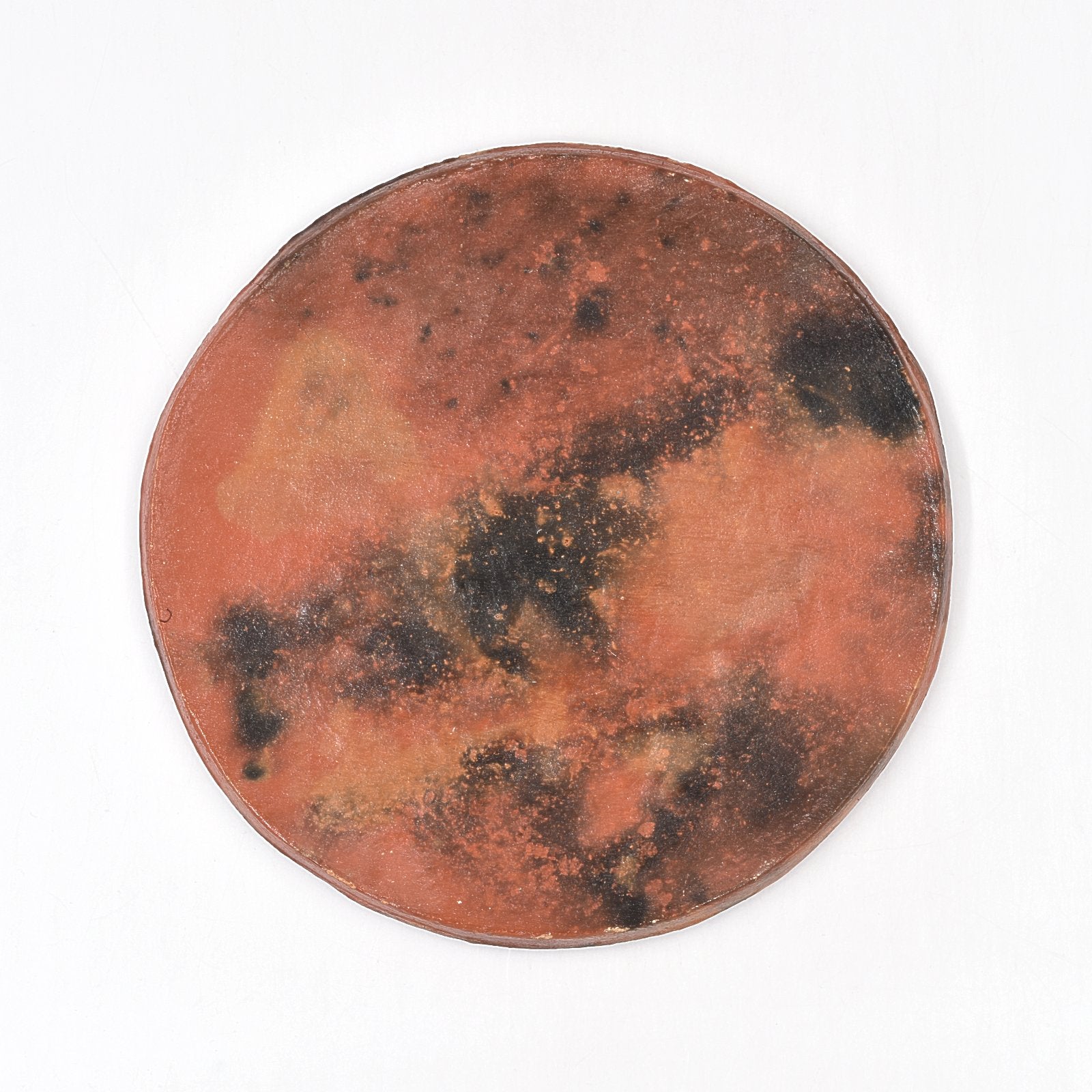 赤色土器皿(6寸)｜和食器通販｜織部 Online Store【公式】