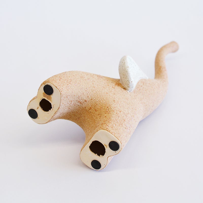 底面にはキズ防止のクッション材が付いています