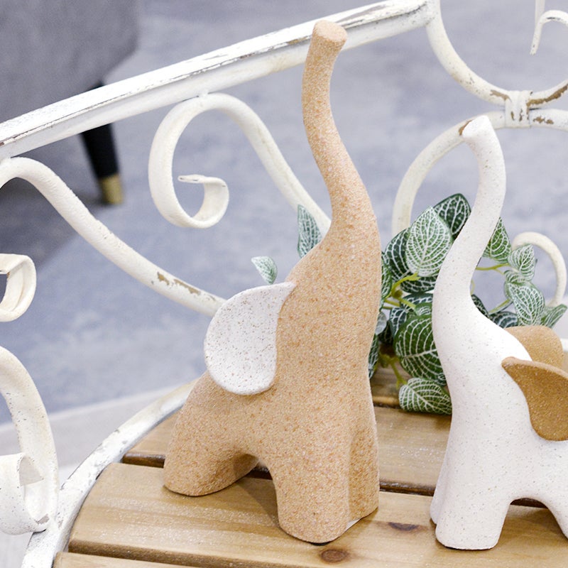 エレファントオーナメント ブラウン