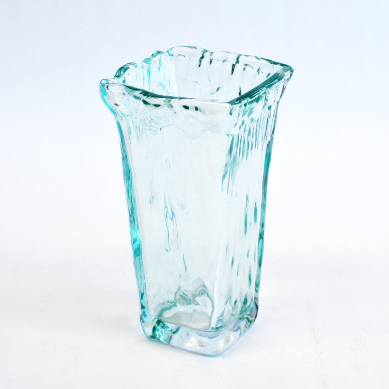 グレイシアフラワーベース ブルー