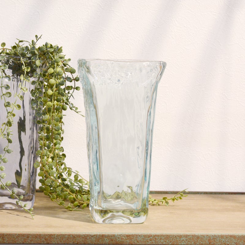 グレイシアフラワーベース ブルー