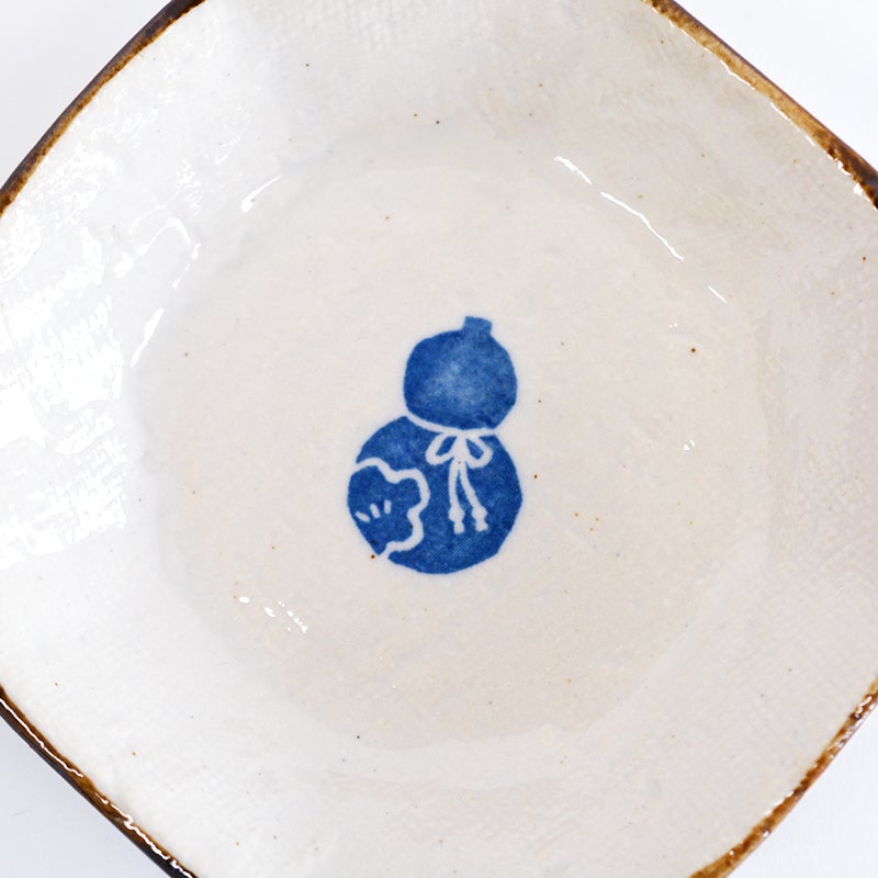 フォーチュン八角小皿 ひょうたん｜和食器通販｜織部 Online Store【公式】