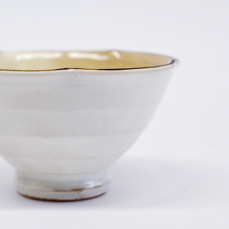 温かみのある粉引の質感