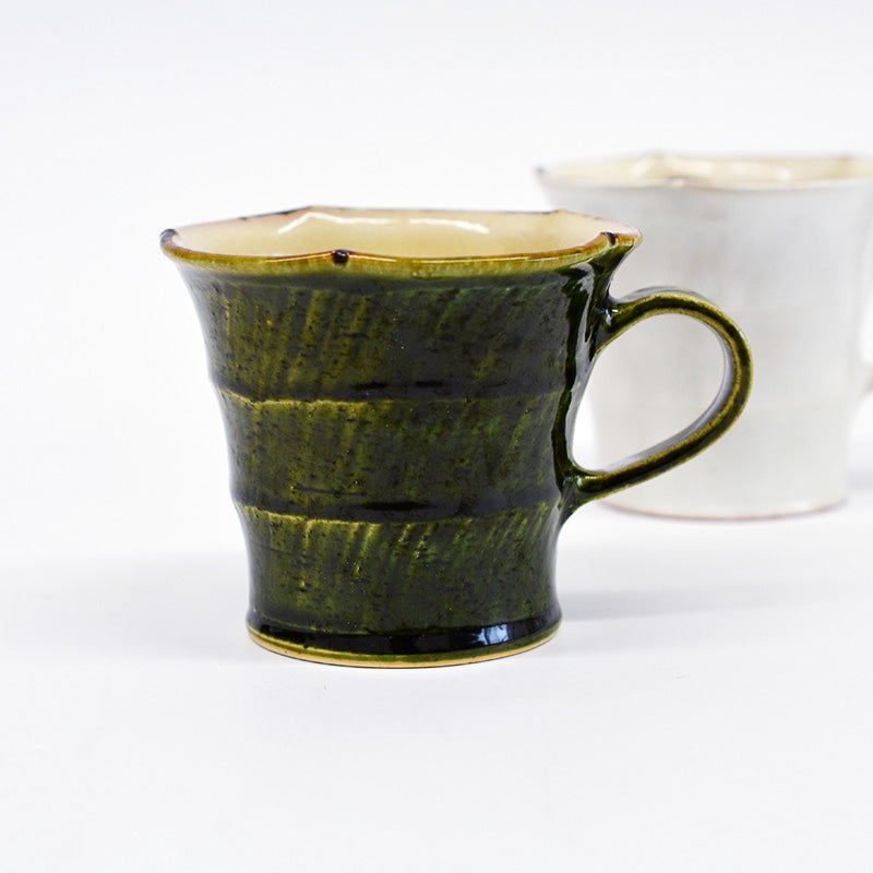 個性豊かな織部焼を楽しめる一品です