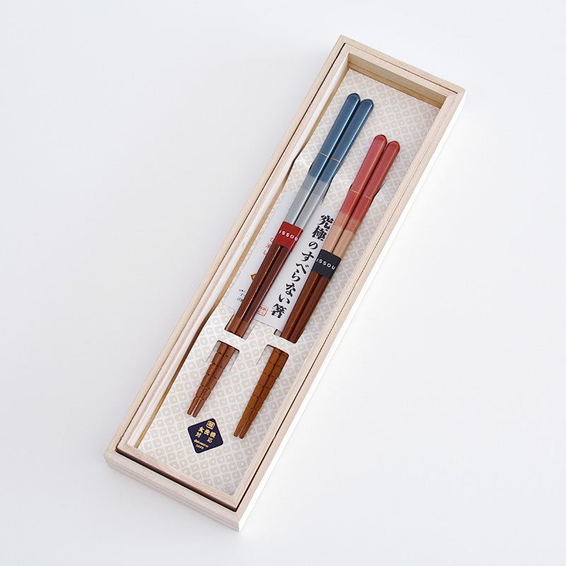 すべらない 一双 つむぎ 箸 ペア