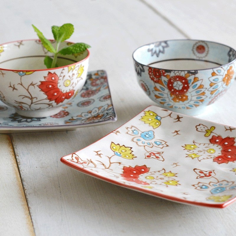 スクエアプレートと一緒に使ったイメージです