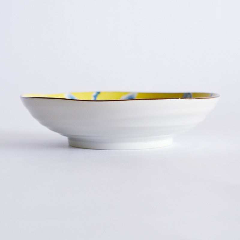 適度な深さ（約5.5cm）があり、カレーやパスタ、煮物など、汁気のあるメニューにも使える深皿です