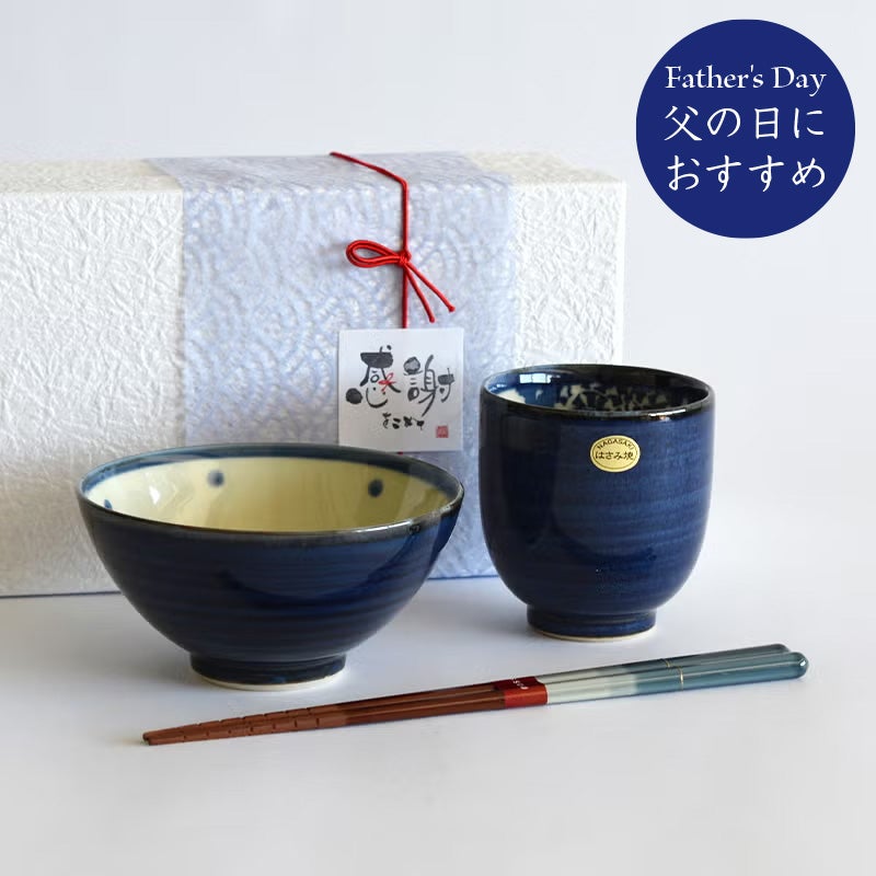  和紙タコ唐草一膳セット