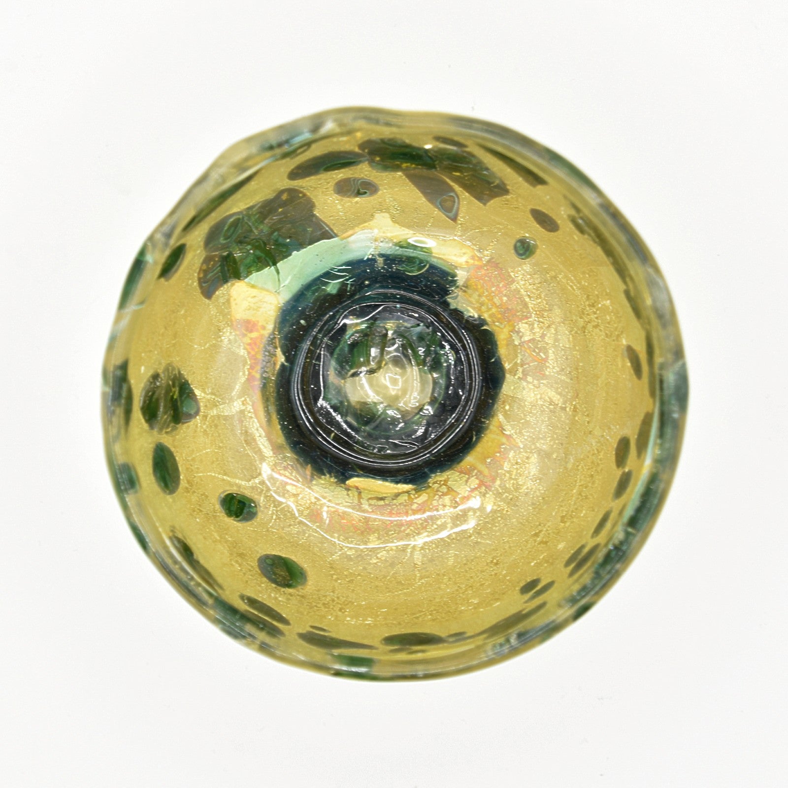 耐熱緑斑紋銀彩抹茶碗（千草）(透明)｜和食器通販｜織部 Online Store