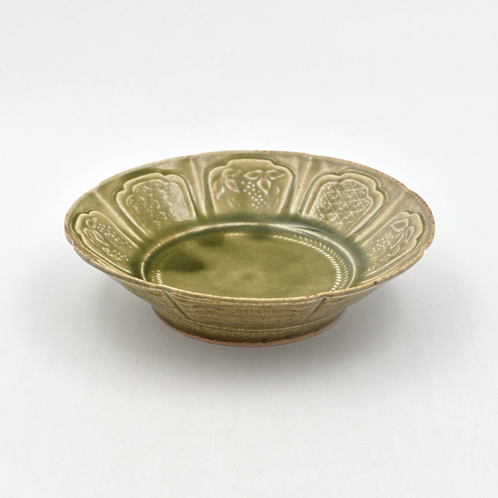 緑青磁葡萄文鉢｜和食器通販｜織部 Online Store【公式】