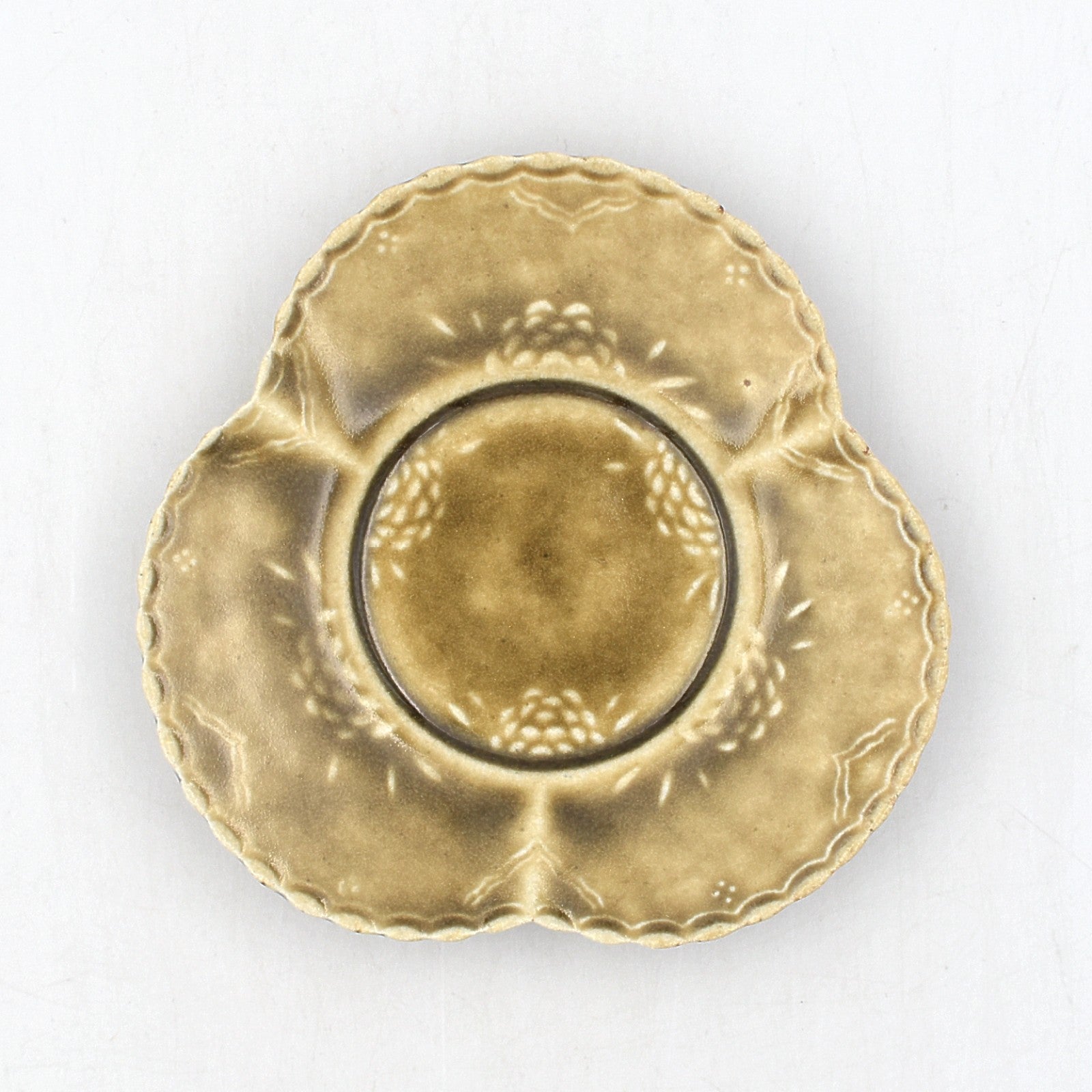 灰釉花文茶托｜和食器通販｜織部 Online Store【公式】