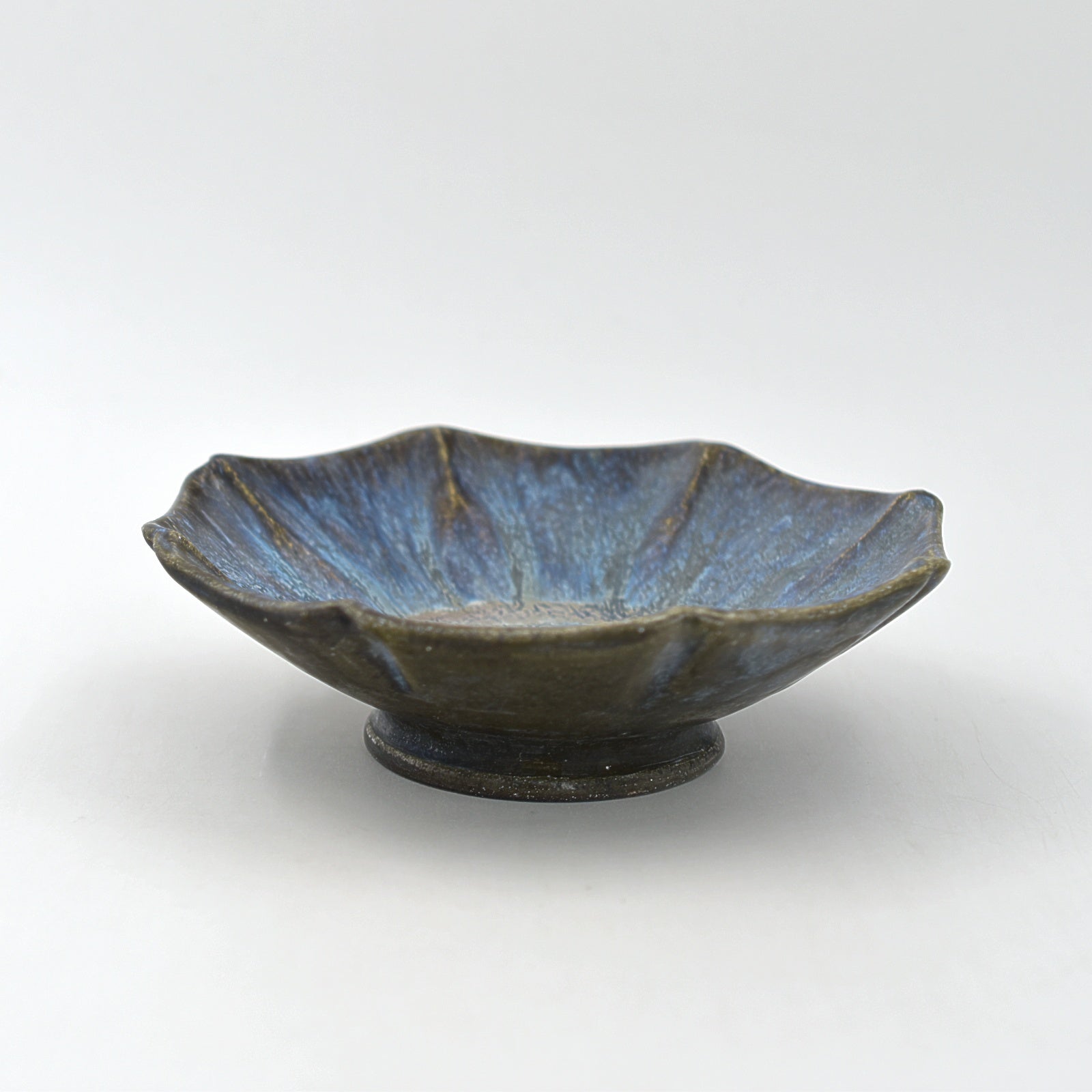 艶消八角鉢S(青)｜和食器通販｜織部 Online Store【公式】