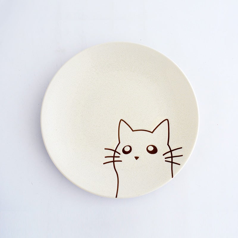 たくらみネコ プレートトリオ｜和食器通販｜織部 Online Store【公式】