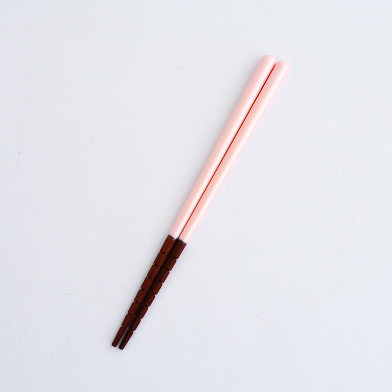 究極のすべらないお箸 18cm パステルピンク