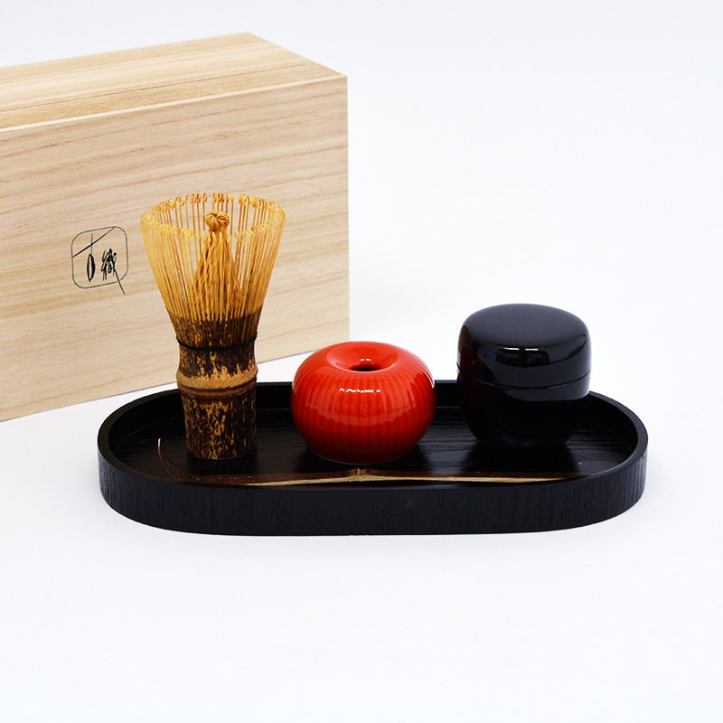 茶道具 茶筅セット 黒竹