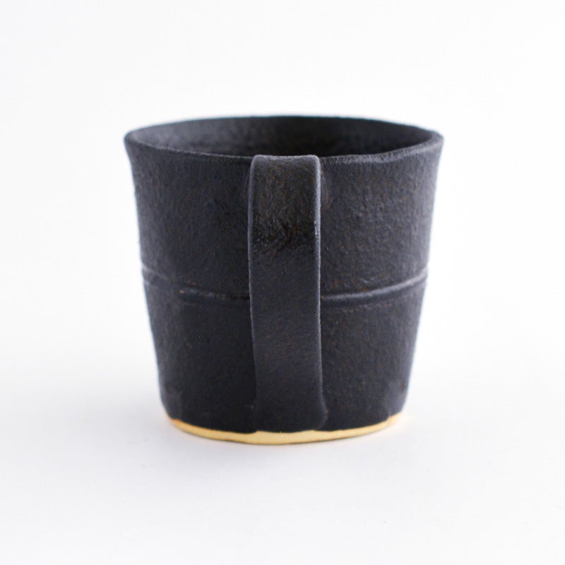 黒釉 たたら マグ 横線｜和食器通販｜織部 Online Store【公式】