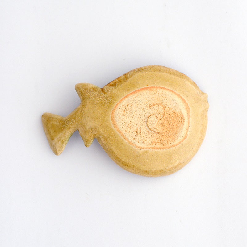 黄瀬戸小皿 フグ｜和食器通販｜織部 Online Store【公式】