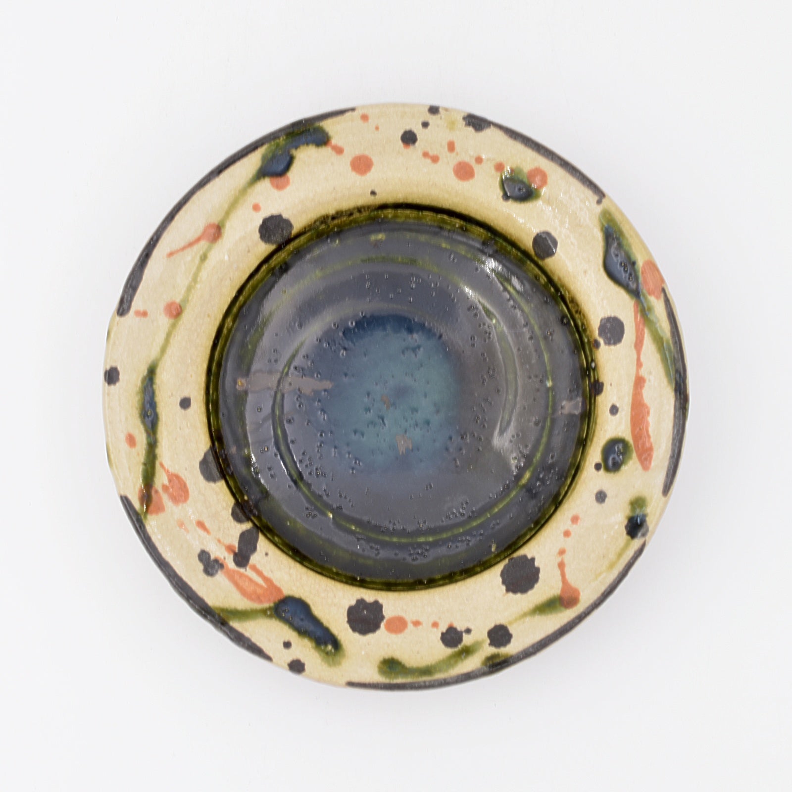 弥七田五寸皿｜和食器通販｜織部 Online Store【公式】